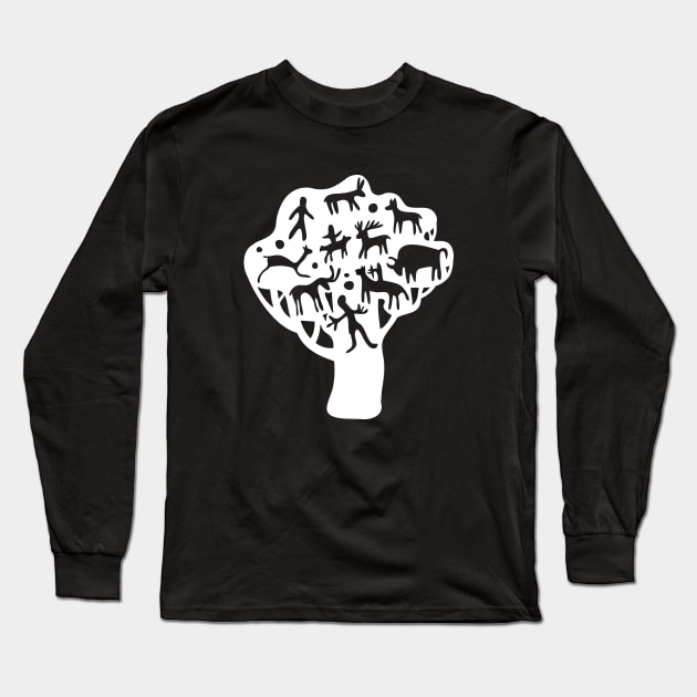 Heaven Tree Long Sleeve T-Shirt by AVEandLIA